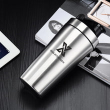 Edelstahl Shaker 700ml Sport Fitness Gym Mixer Bottle