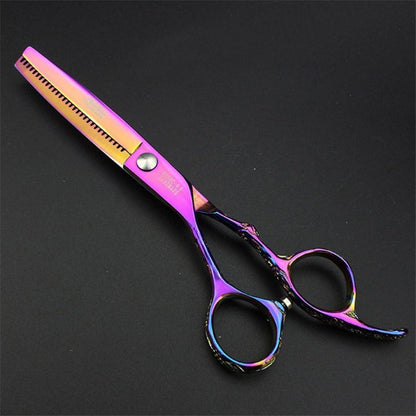 Linkshänder Friseurschere Set 6 Zoll – Professionelle Haarschneidescheren