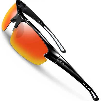 Herren Sonnenbrille Polarisiert UV400 Schutz TR90-Rahmen