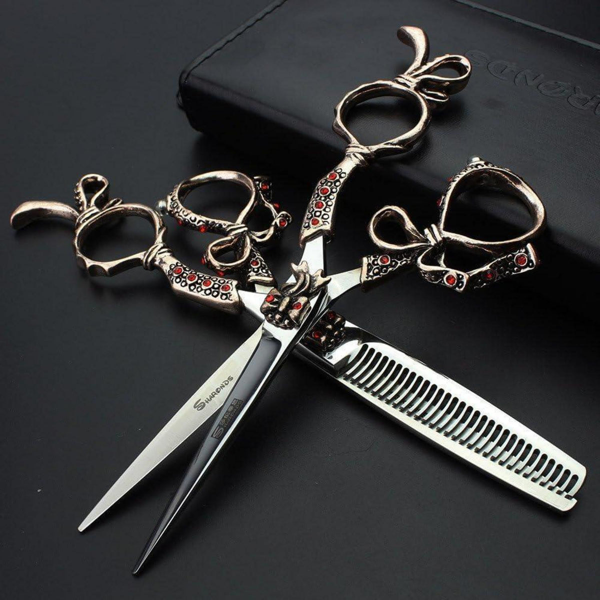 6 Zoll Friseurschere Set | Professionelle Haarschneider für präzises Schneiden