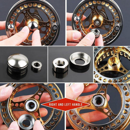 Große Angelrolle für Fliegenfischen 5/6 7/8 BB CNC
