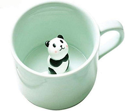 3D Tier-Morgen-Schale Keramik-Becher Geschenk Morgengetränk Hochzeiten