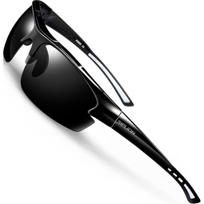 Herren Sonnenbrille Polarisiert UV400 Schutz TR90 Rahmen CAT