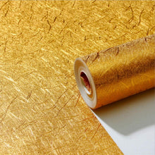 Luxuriöse goldene Tapete PVC wasserdicht 0,53m x