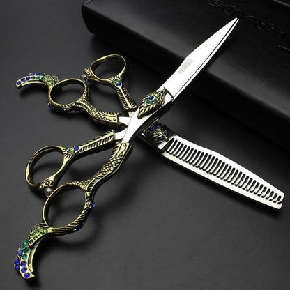 Japanische Friseurschere Set 6 Zoll Edelstahl 440C Stahl