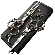5.5 Zoll Friseurschere Set Edelstahl – Ergonomisch & Verstellbar