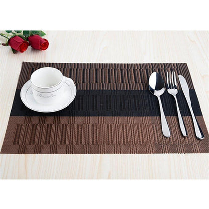 Fontic 6er Set Platzsets 30x45cm Rutschfest Abwaschbar PVC