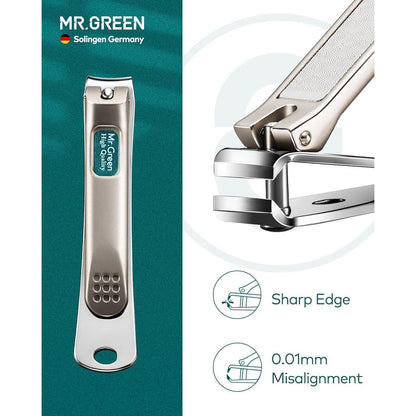 Professionelles Nagelknipser Set aus Edelstahl mit