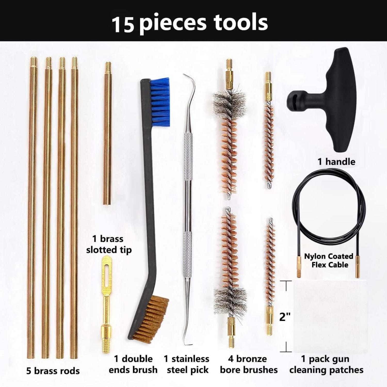 Gun Cleaning Kit .223/5.56 Gewehr Pistolen Reinigungsset mit