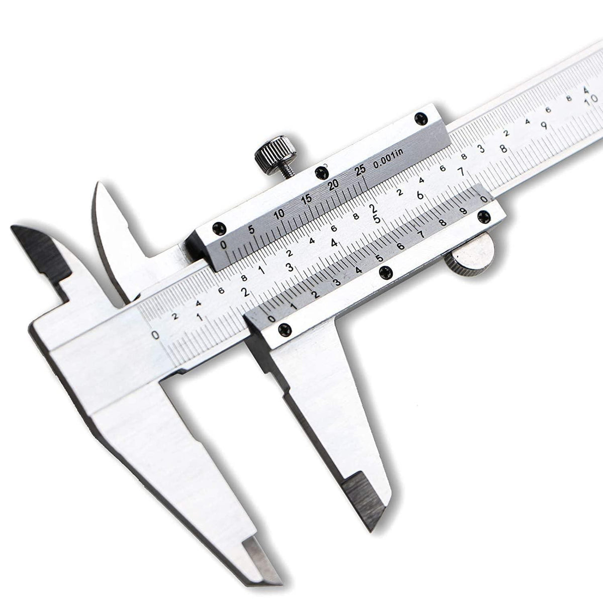 Messschieber 150mm Analog mit Feststellschraube und Doppelskala