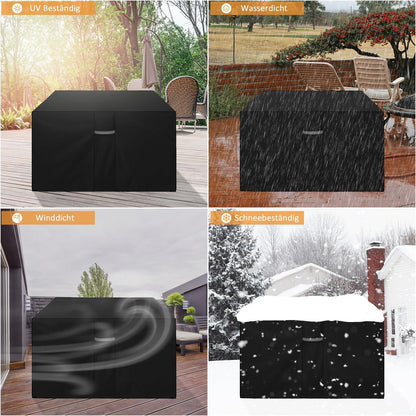 Dokon Gartenmöbel Abdeckung 600D Oxford Wasserdicht