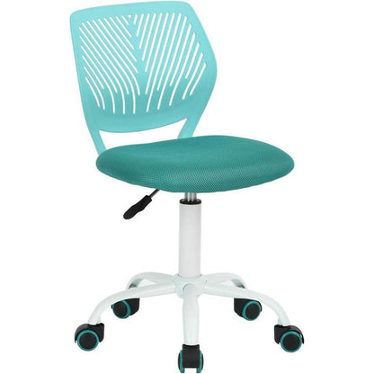 Homy Casa Ergonomischer Bürostuhl Türkis Grün