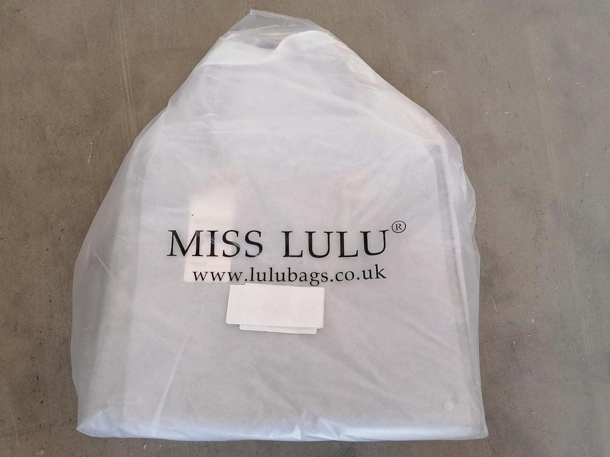 Miss Lulu Große Damen Handtasche Schultertasche Retro Elegant Grau