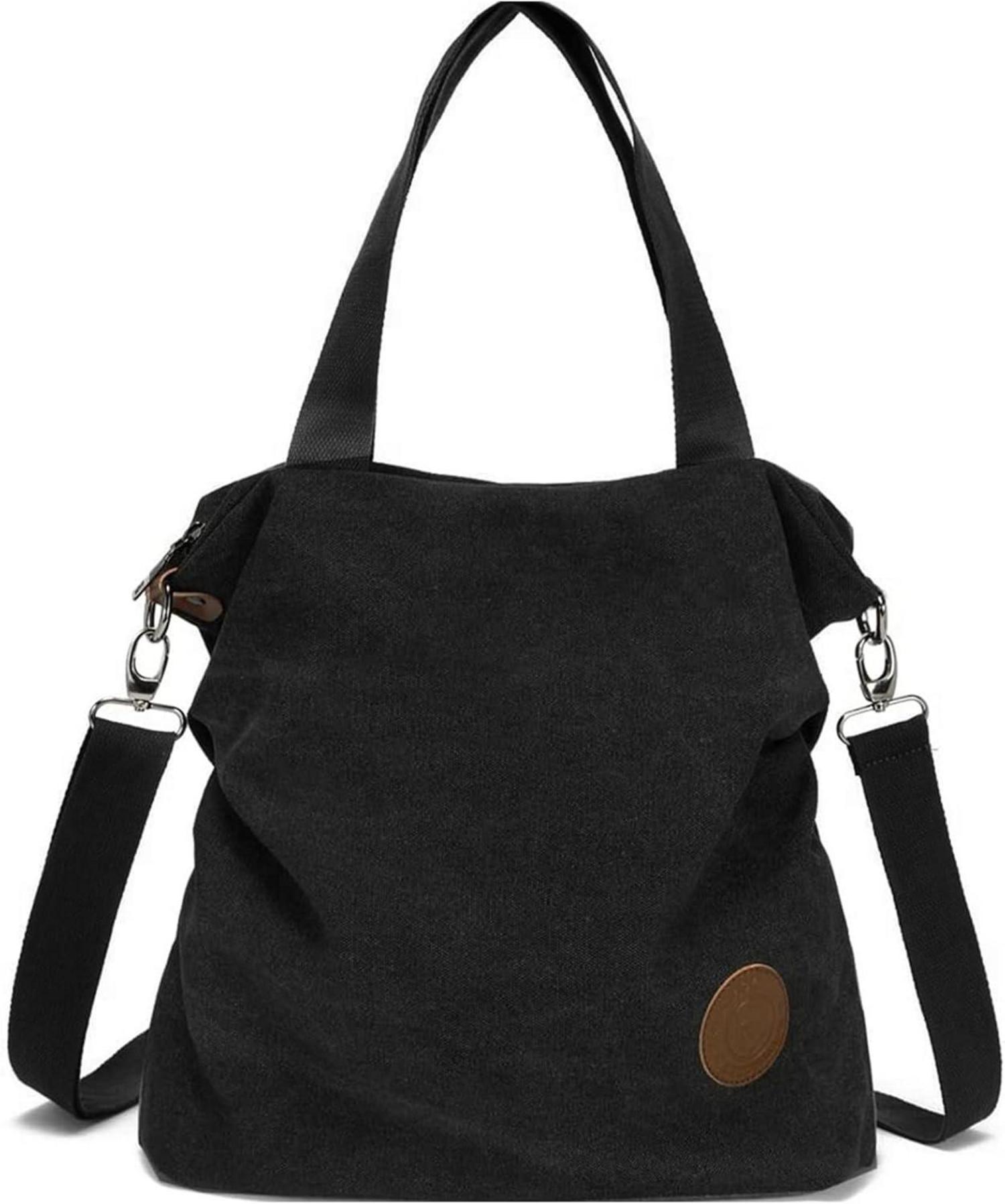 Canvas Umhängetasche Damen Schultertasche Strandtasche