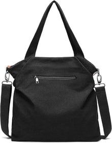 Damen Canvas Handtasche Umhängetasche Strandtasche