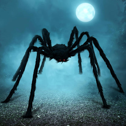 JOYIN 1.52 Meter Halloween Outdoor Haarige Spinne Dekoration