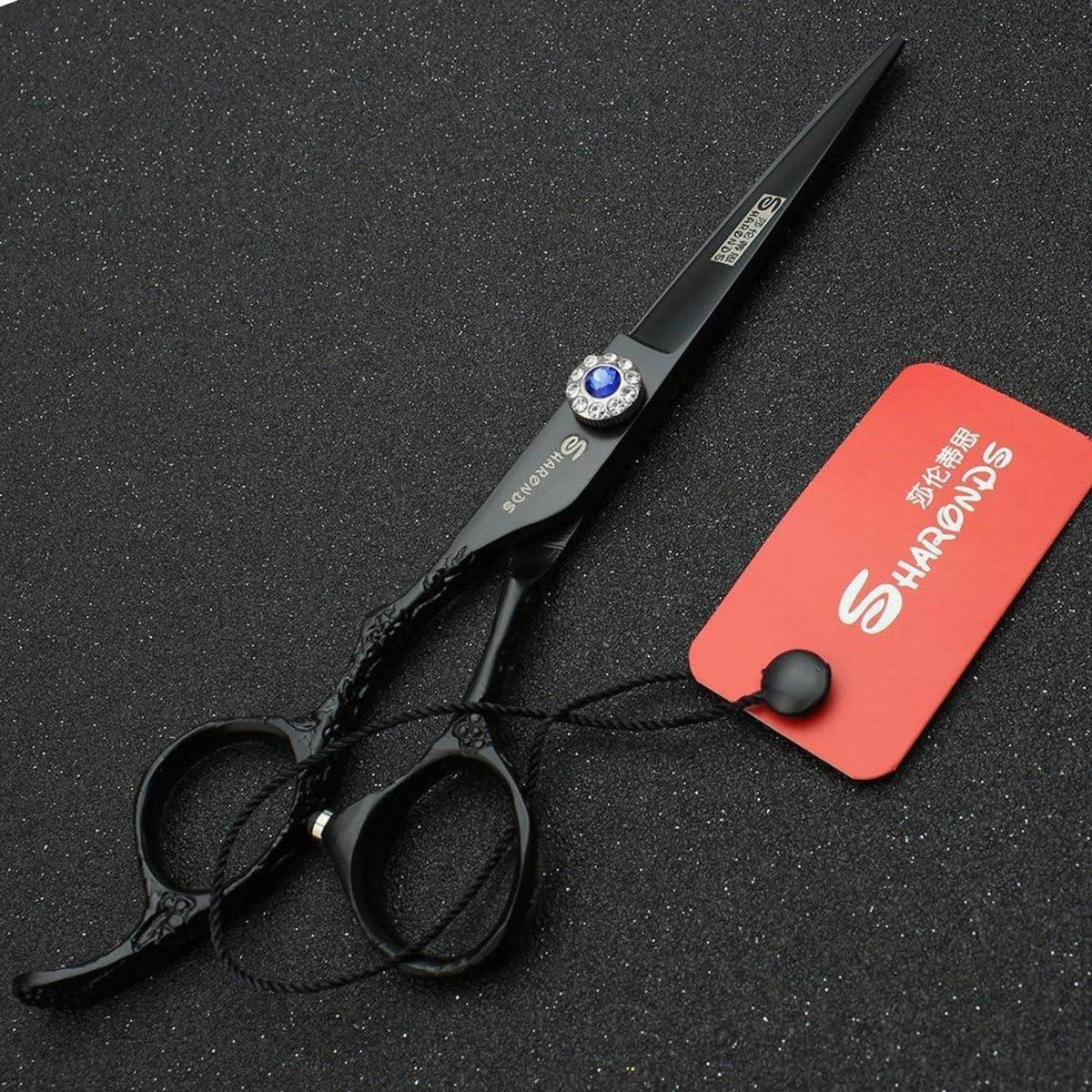 6-Zoll Linkshänder Friseurschere Set – Edelstahl & Verstellbar