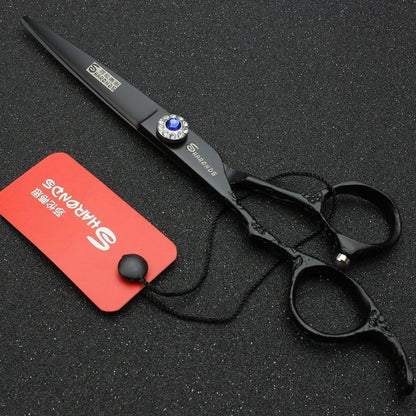 6-Zoll Linkshänder Friseurschere Set – Edelstahl & Verstellbar