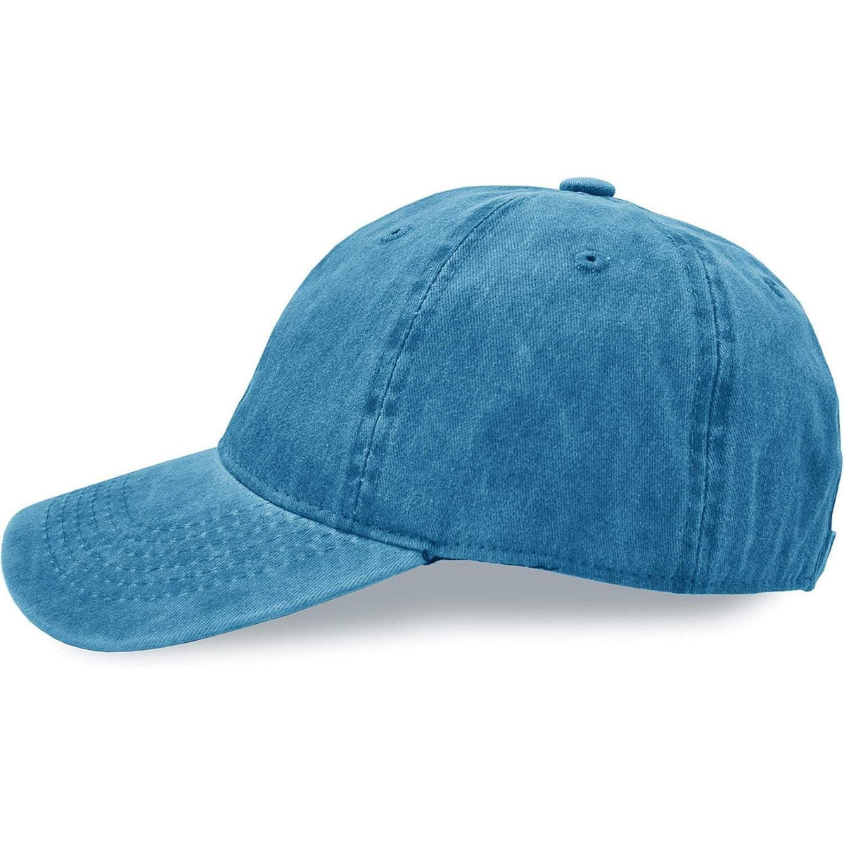 Verstellbare Baumwoll Baseballmütze Blau – Outdoor Sonnenhut