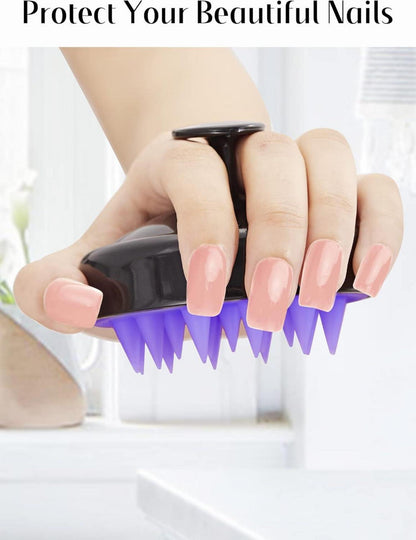 HEETA Kopfmassagebürste für Trockenes und Nasses Haar – Sanfte Shampoo Haarbürste