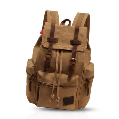 Leinwand Rucksack 15.6 Zoll – Daypack für Reisen & Alltag