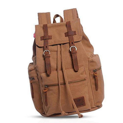 Leinwand Rucksack 15.6 Zoll – Daypack für Reisen & Alltag