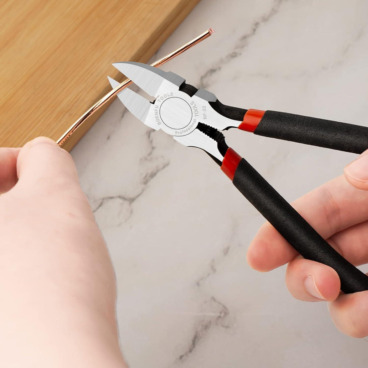 Präzisions-Seitenschneider 6 Zoll Ultrascharf für Elektronik & Modellbau