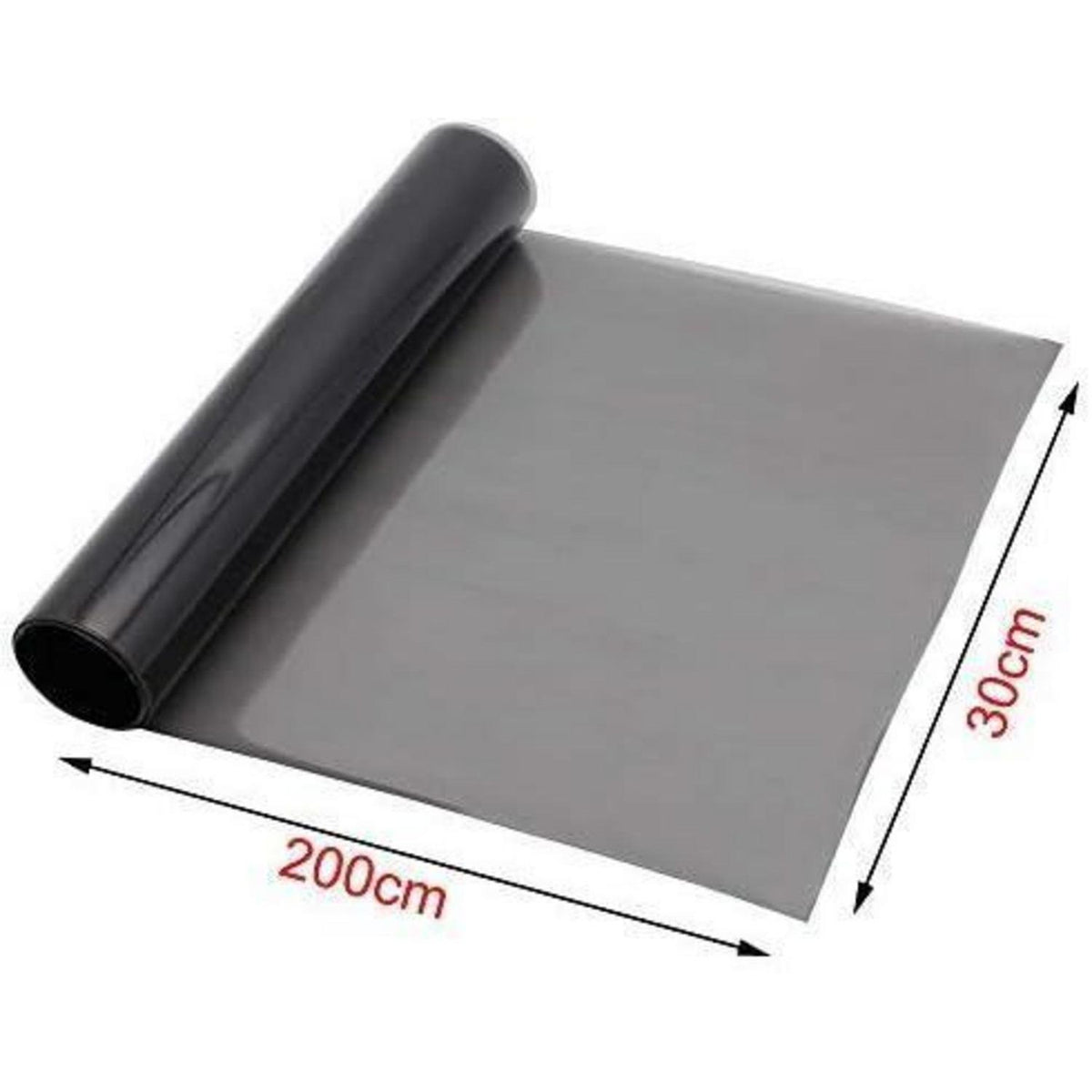 Auto Scheinwerfer Folie Schwarz 200x30cm