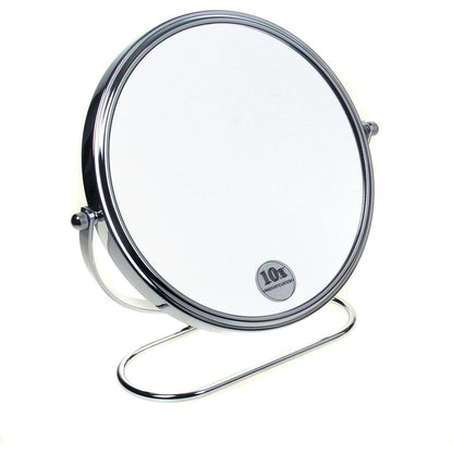 Faltbarer Tischspiegel 10x Vergrößerung 8 inch Standspiegel