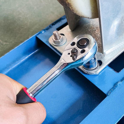 46-teiliger Steckschlüsselsatz mit 1/4" Ratschenschlüssel und Zubehör