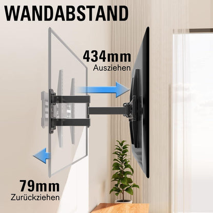 TV Wandhalterung Schwenkbar Neigbar Ausziehbar 26-60