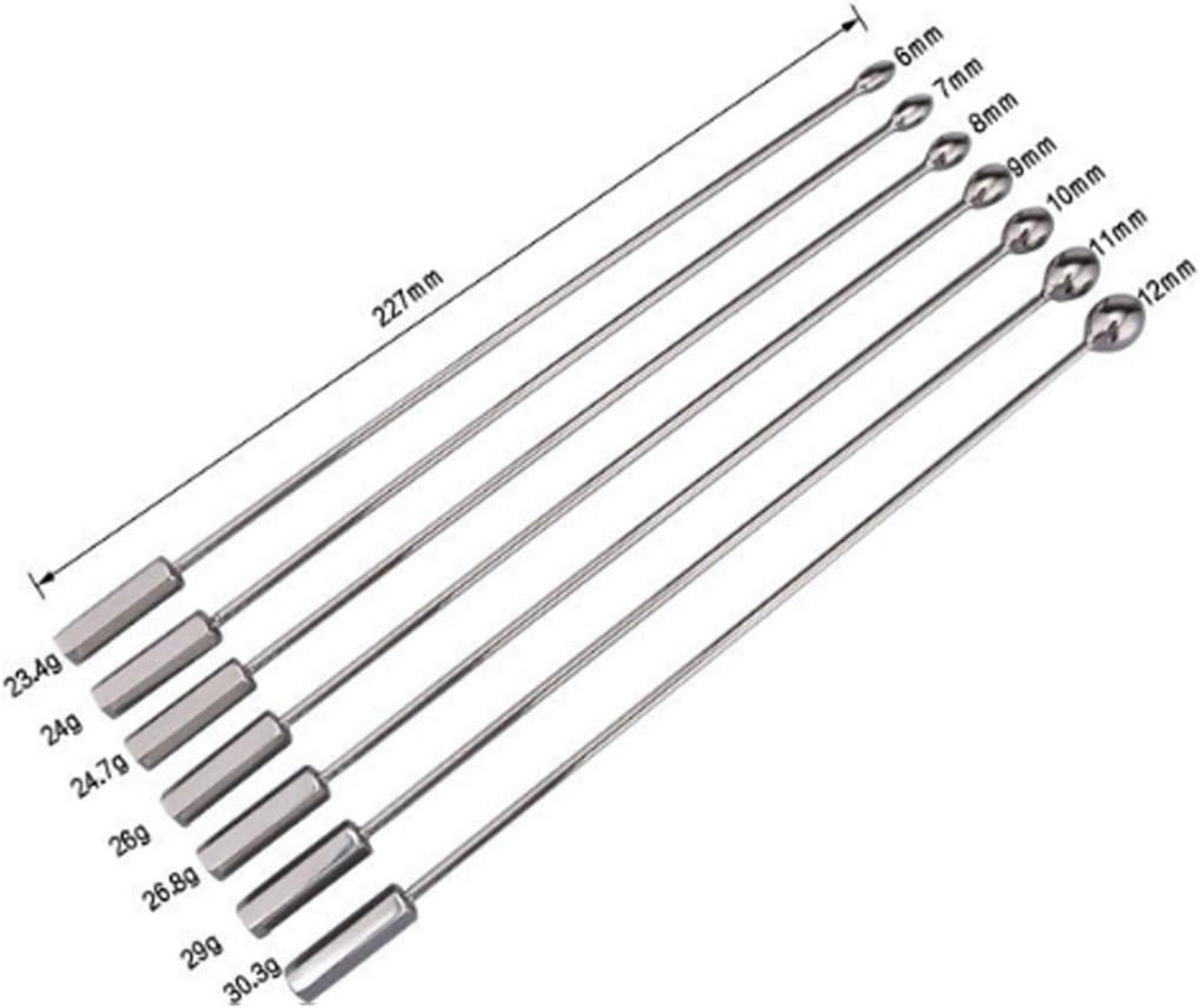 Penis Plug Edelstahl Urethral Dilatoren Katheter Beaded