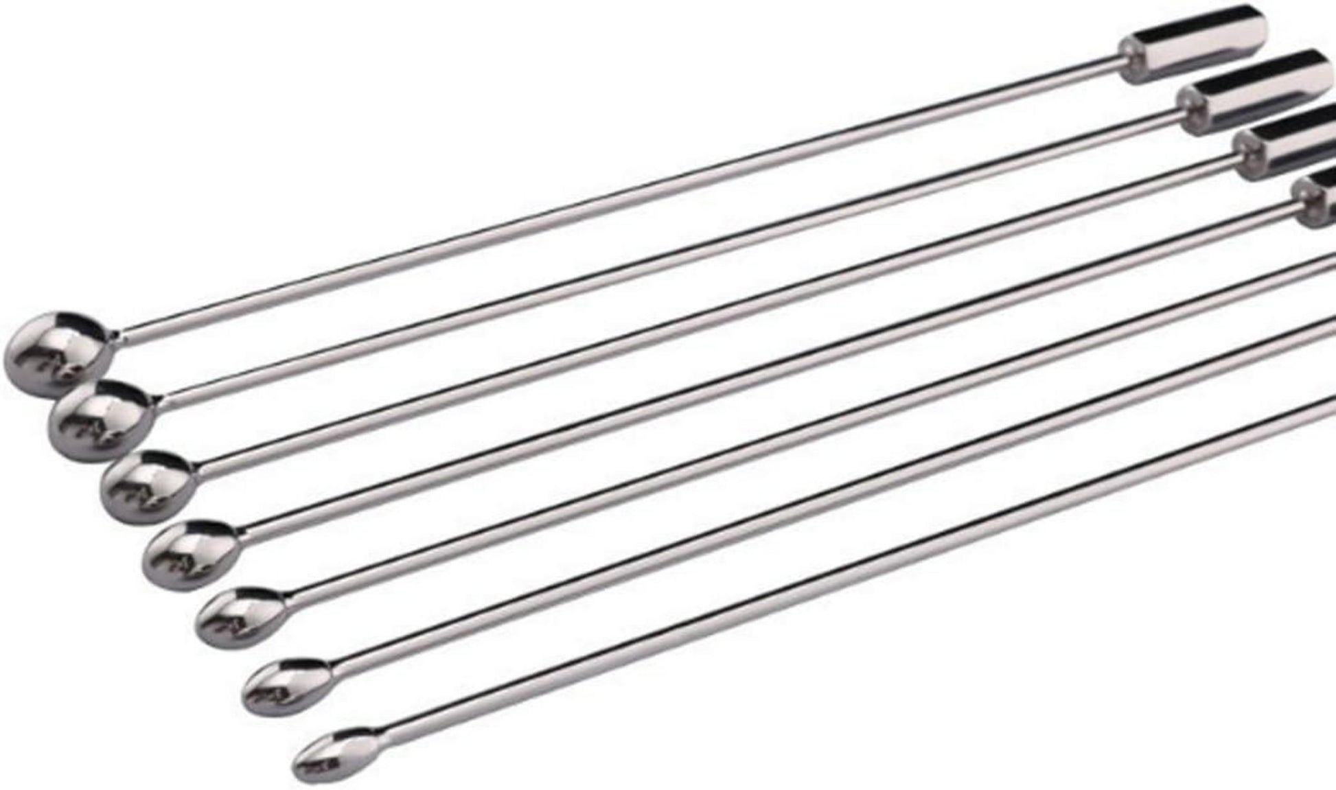 Edelstahl Penis Plug Harnröhren Dilatator Set 7 Größe Urethral Dilatoren