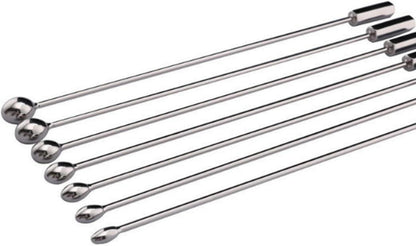 Edelstahl Penis Plug Harnröhren Dilatator Set 7 Größe Urethral Dilatoren