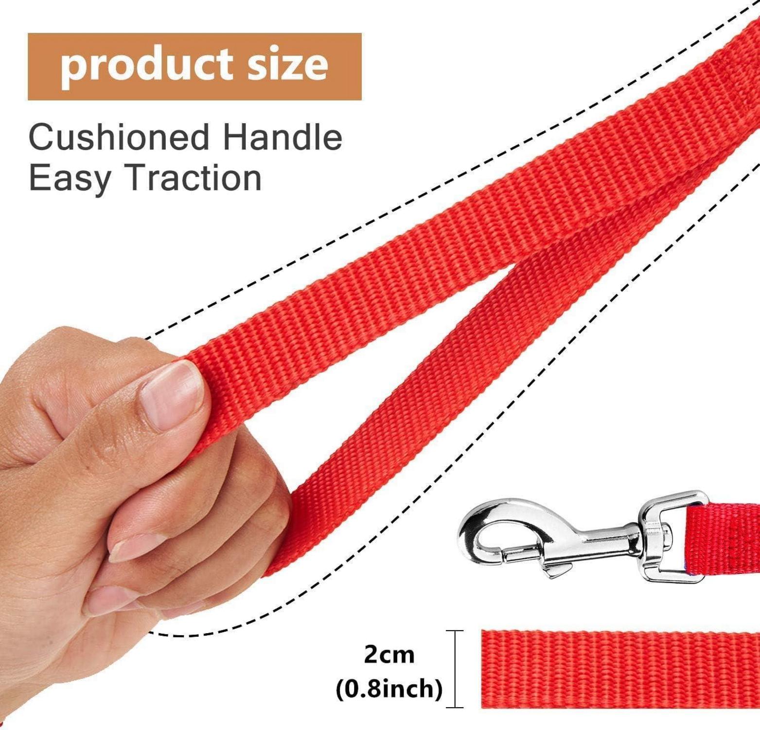HAPPY HACHI Schleppleine Nylon Hundeleine 20m für Große