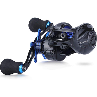Baitcasting Angelrolle 7.0:1 Kohlefaser 9 + 1 Kugellager