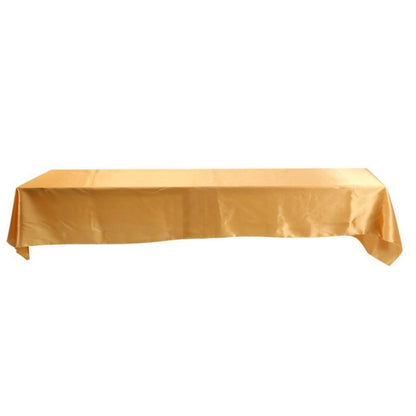Rechteckige Tischdecke aus Polyester, Spill Proof, Gold