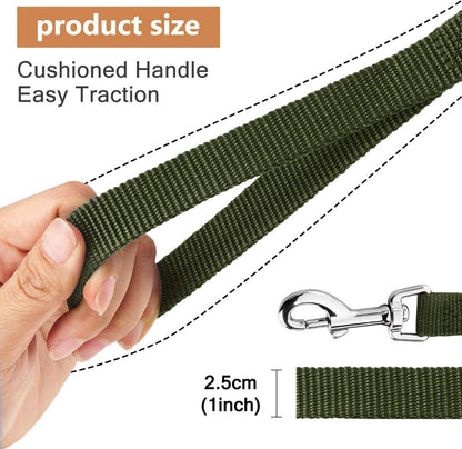 Happy Hachi Schleppleine für Hunde 10m Nylon Hundeleine