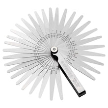 Fühlerlehre 32 Klingen 0,03-1,00mm Edelstahl Metrisch/Imperial