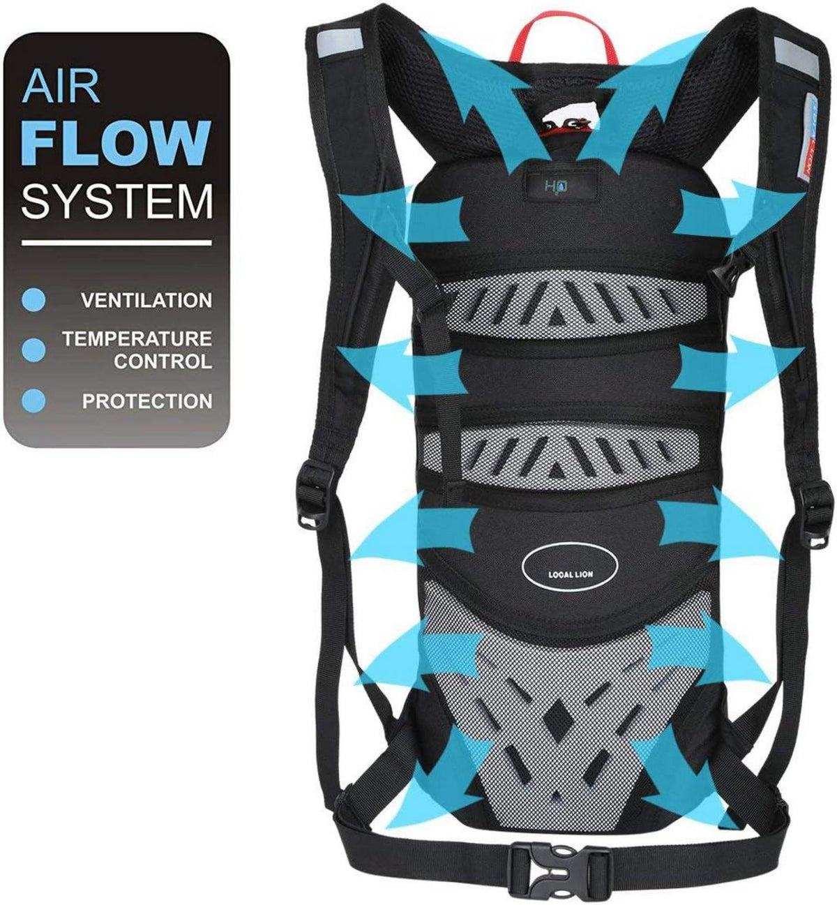 Fahrradrucksack Ultraleicht wasserdicht zum Skifahren und Radsport