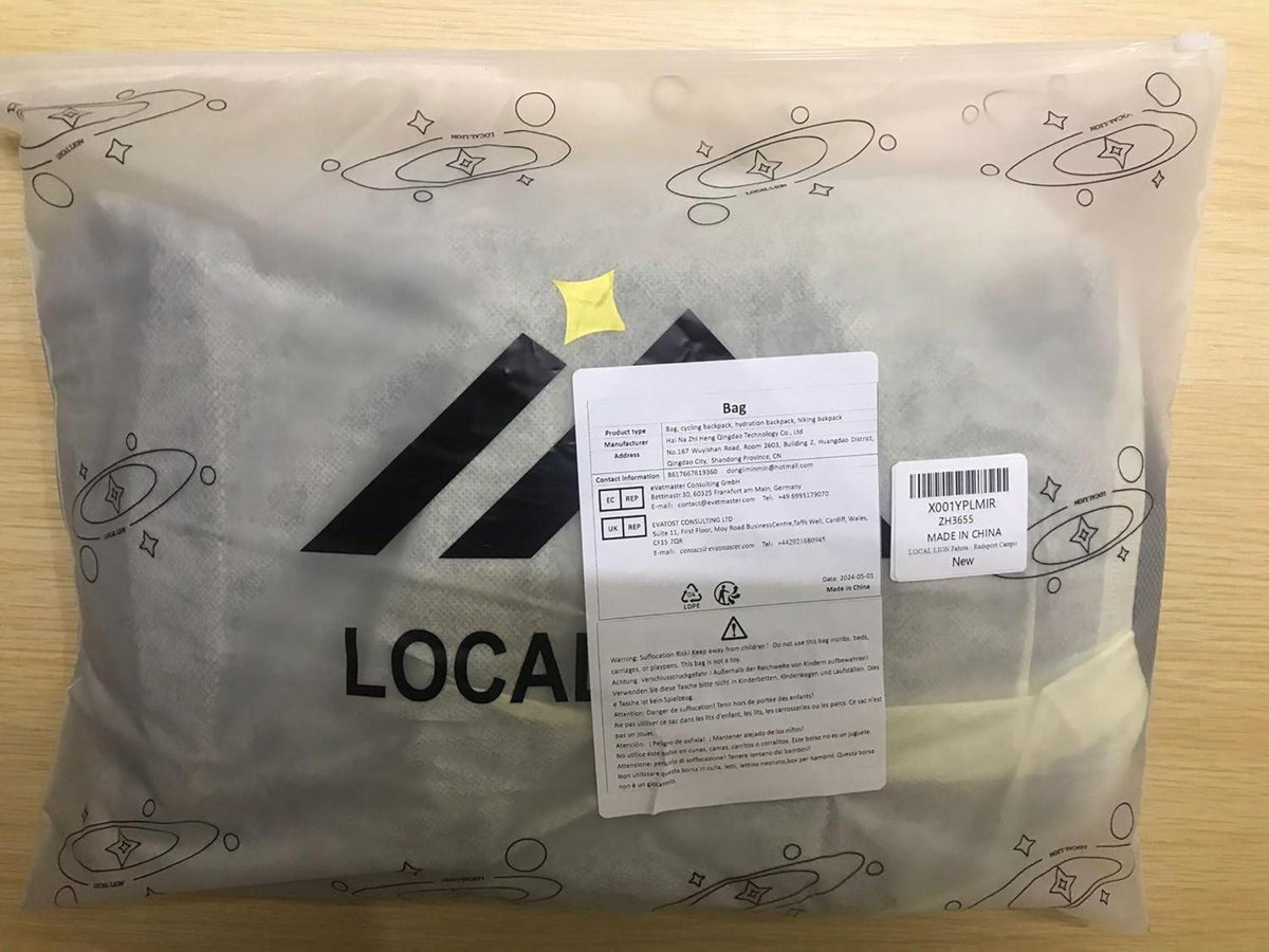 Fahrradrucksack LOCAL LION Skirucksack Damen Herren 6L wasserdicht Ultraleicht