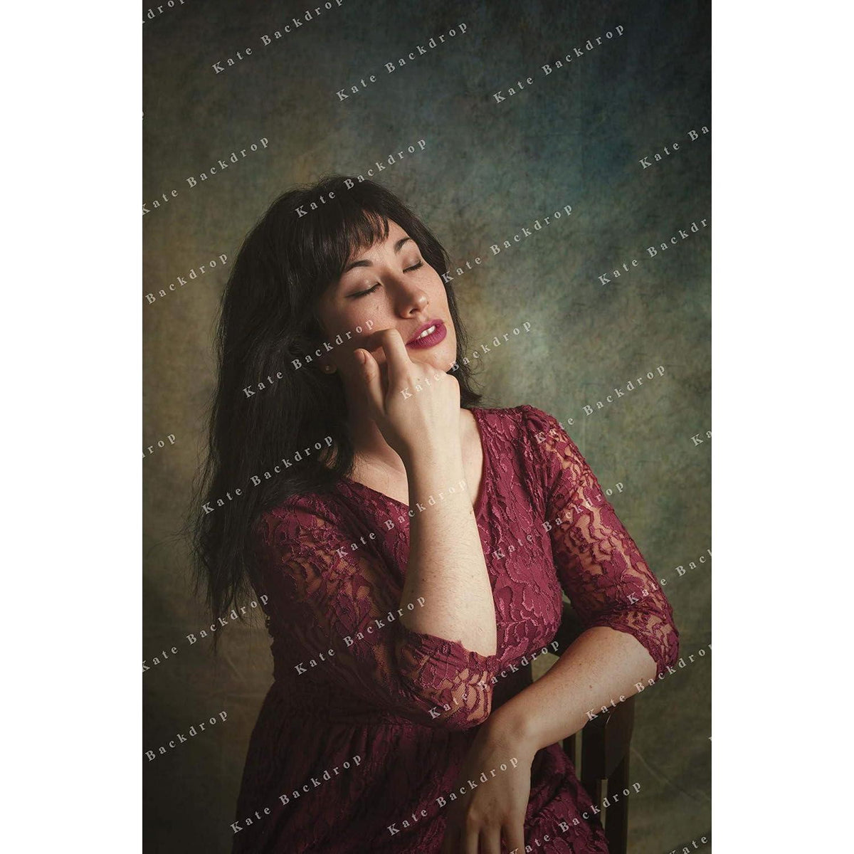 Abstrakter Fotohintergrund Mikrofaser 2x2m – Alter Meister Stil