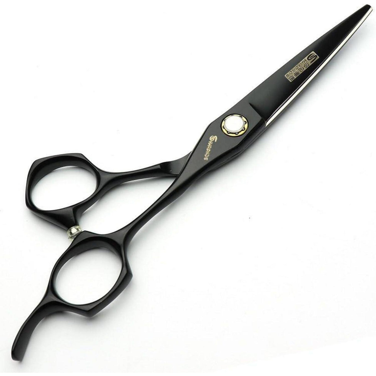 Professionelle Friseurschere 6 Zoll Edelstahl Schwarz