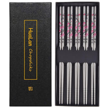 Edelstahl Essstäbchen Set | Wiederverwendbar & Ergonomisch
