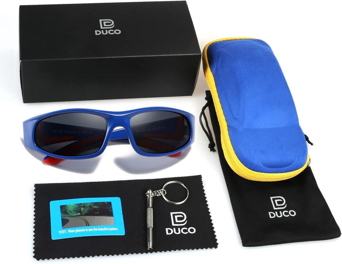 Kinder Sonnenbrille polarisiert flexibles Gummi UV400 Schutz