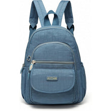 Mini Rucksack Damen & Mädchen, Hellblau, 7L, Leicht & Geräumig