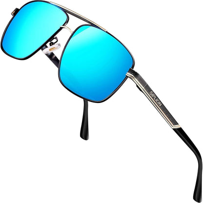SIPLION Sonnenbrille Herren Polarisiert UV400 CE CAT 3