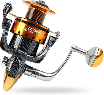 Angelrolle 12 + 1 BB leichte Spinnrolle für Salz und Süßwasserangeln