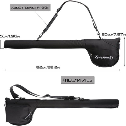 Sougayilang Lightweight Fly Fishing Combo Starter Kit Golden