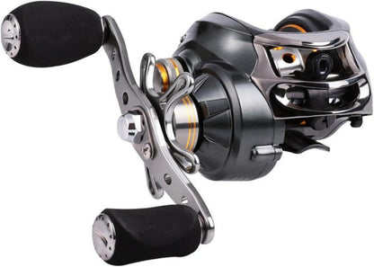 Baitcast-Rolle 12 Edelstahl-Kugellager 8,2 kg Super Drag magnetisch